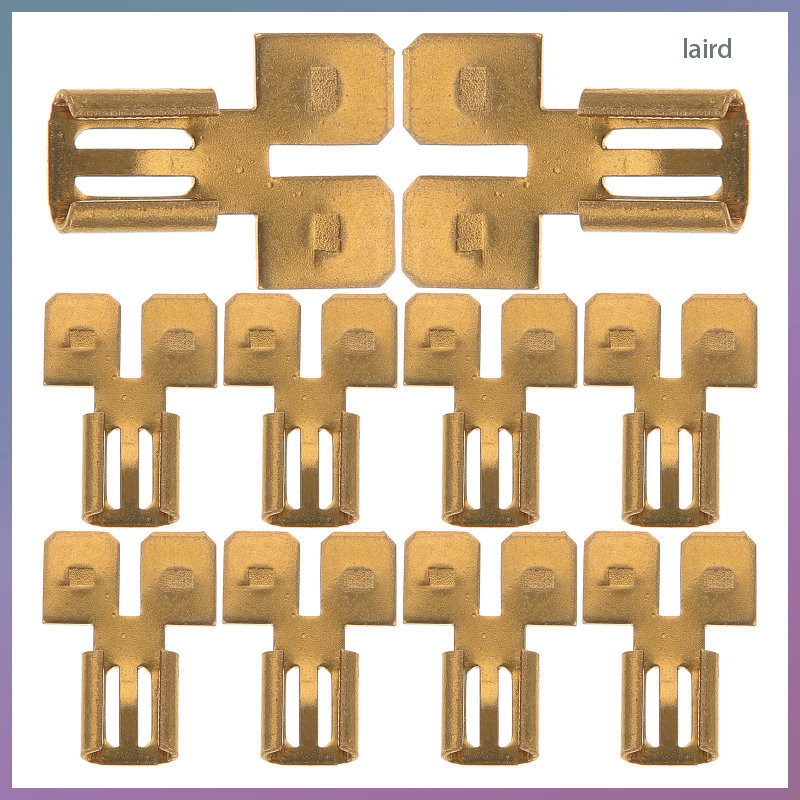 Two-way Wire Terminal Connectors for Wiring Cable Kit Electrical Spade