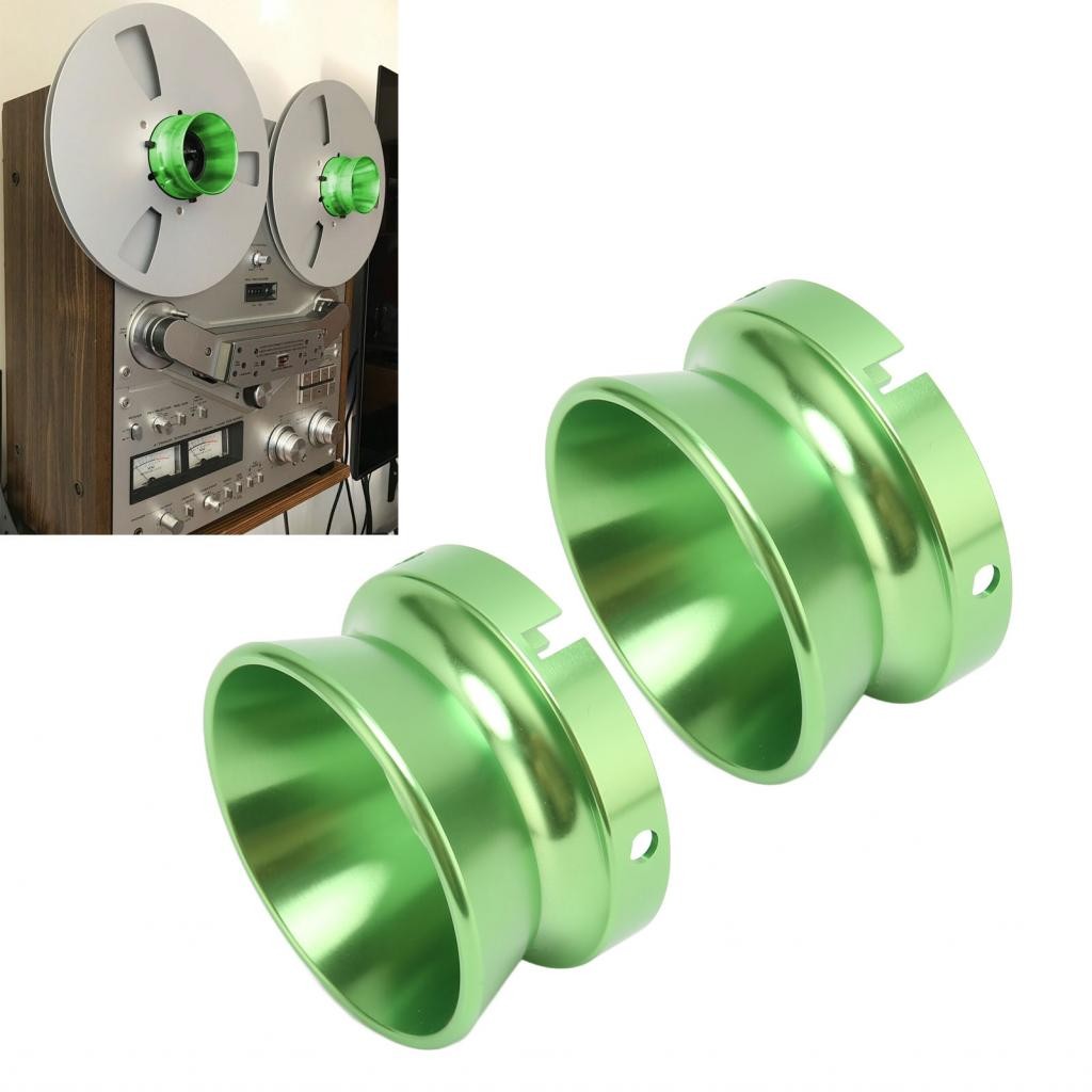 Bamaxis 1 Pair NAB Hub Adapters 10 Inch Aluminum Alloy Polished