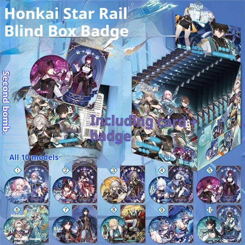 Lot De 6 Badges Pins Anime Summer HikaruDied - Multicolore, Environ 58 Mm - En Alliage, Pour Décorer Vêtements, Sacs - 2