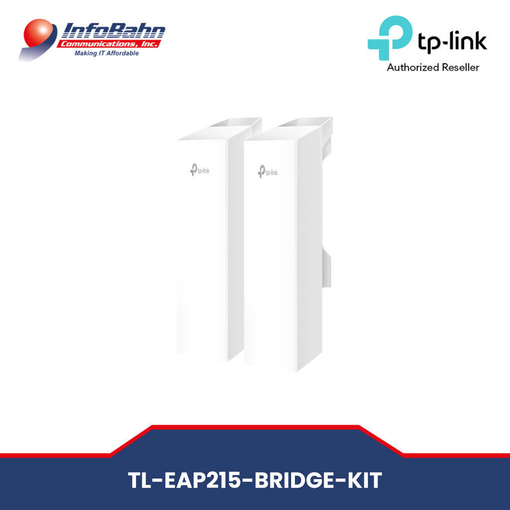 TP-link Wireless Bridge 5 GHz 867 Mbps Long-Range Indoor/Outdoor Access ...