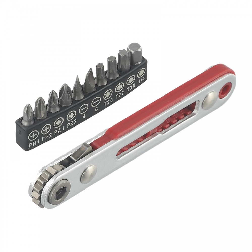 90 Degree Offset Mini Ratchet Wrench Flat Head Design for Automotive