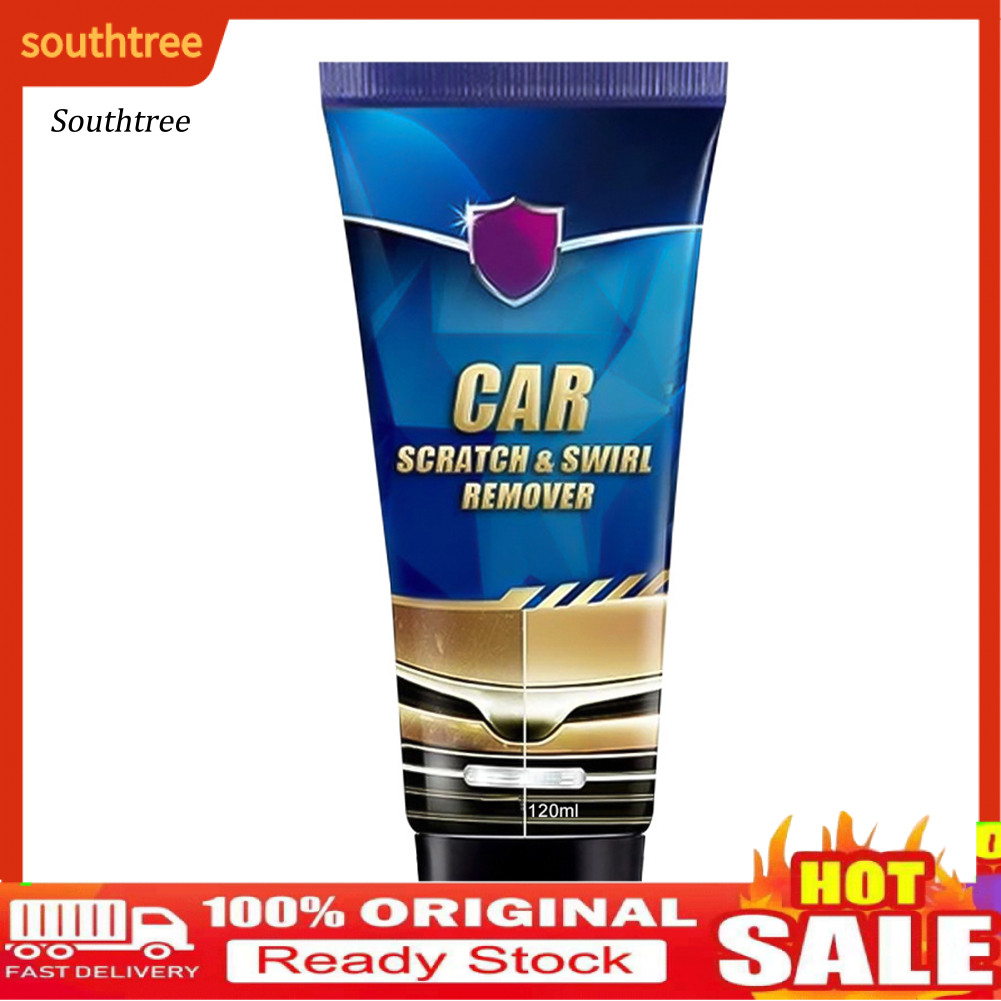 SOU_ 60/120ml Car Scratches Repair Kit Polishing Wax Cream Paint