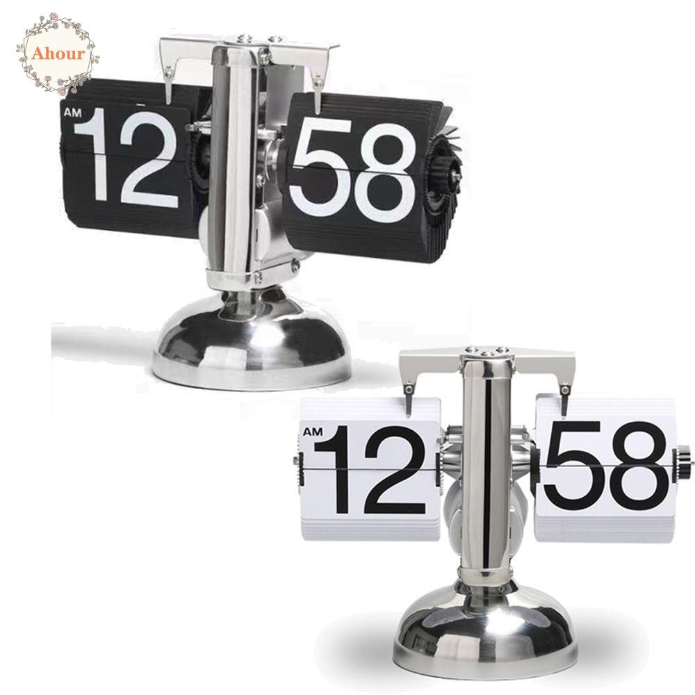 AHOUR Digital Auto Flip Clock, Page Turning Automatically Internal Gear