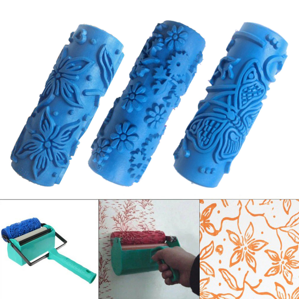 Angelorid| Rubber Roller Beginner-friendly Paint Roller Handmade Clay ...