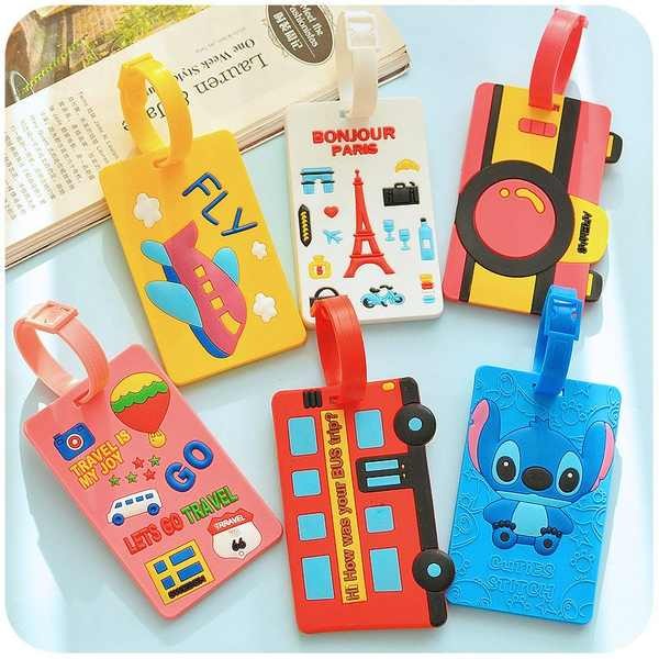 Luggage Tag Trolley Case Strap Tag Boarding Pass Suitcase Packing Tag ...