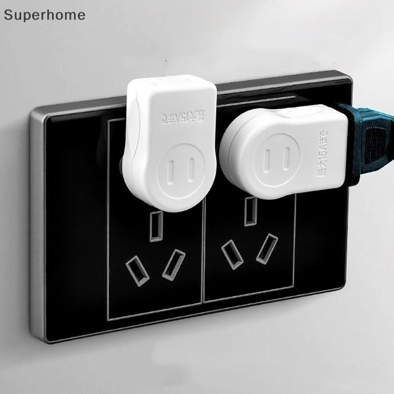 Superhome US 2PIN 360 Angle Rotatable Power Socket Plug Adapter ...