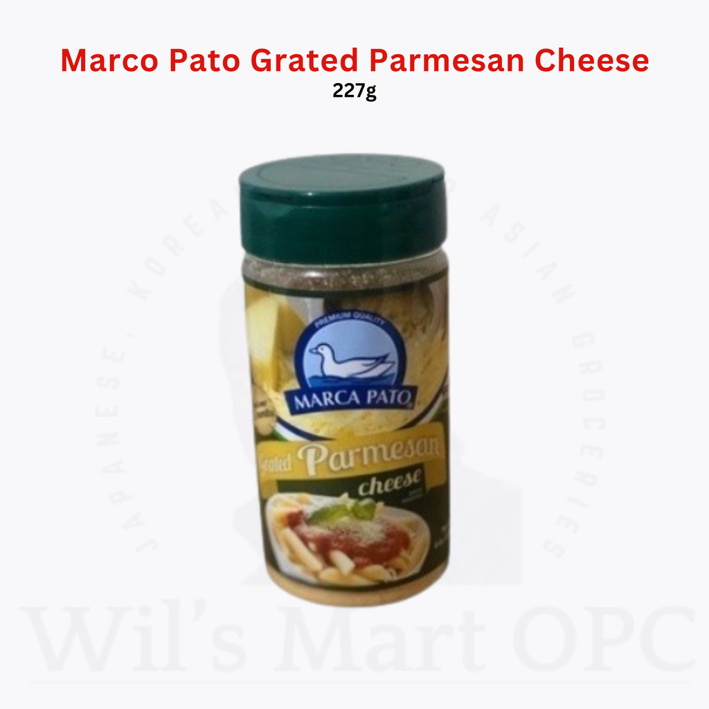 Marco Pato Grated Parmesan Cheese (227g) | Shopee Philippines