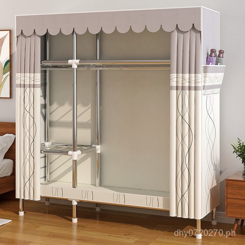 Home Simple Cloth Wardrobe Rental Storage Partition Dormitory Layered ...