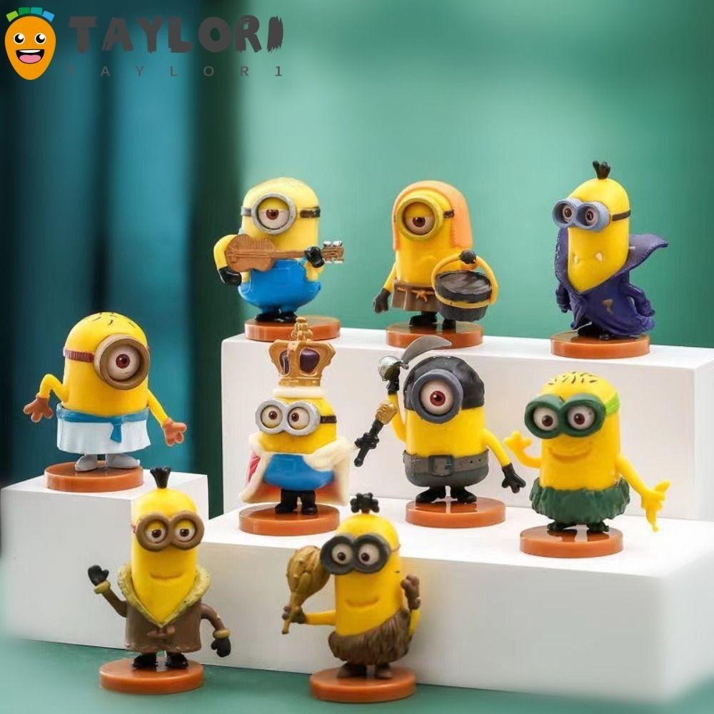 Taylor1 Despicable Me Anime Figure, Dave Bob Minion Action Figure 