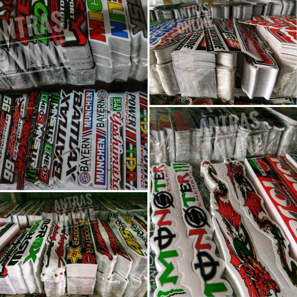 Double long stickers, package of 50pcs (25 pairs) - car laptop helmet ...