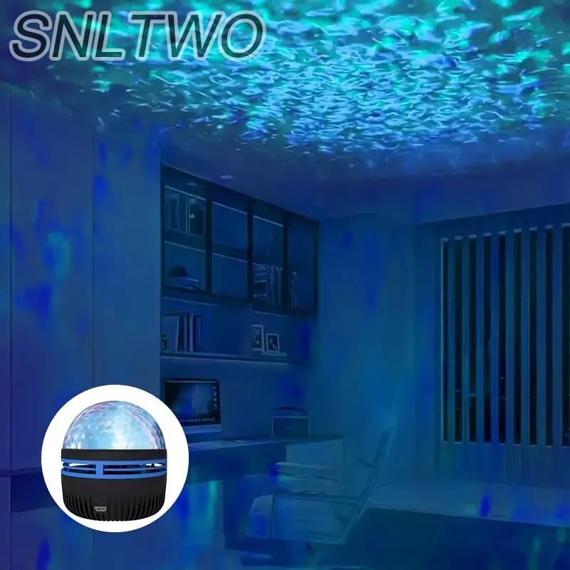 7 Color Rotating Light Night Light Projection ﻿Disco Ball Light ...