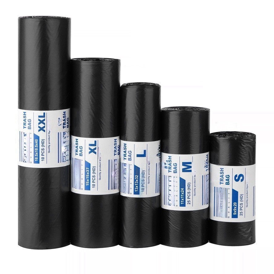 Trash Bag Garbage Bag Black Small Medium Large Xl Xxl Biodegradable
