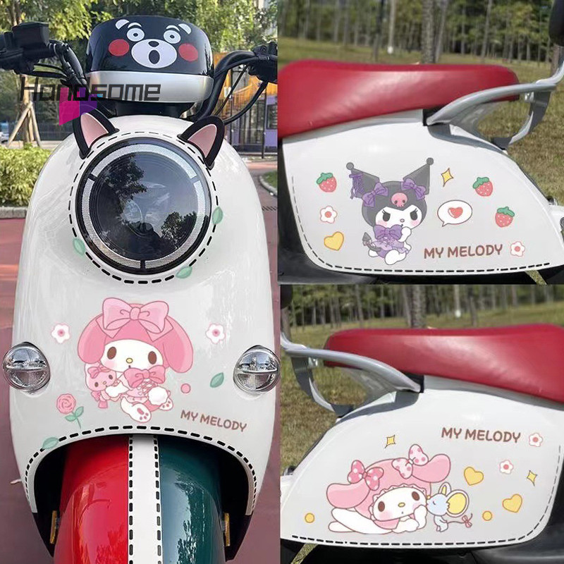Handsome- Cute Sanrio Melody Car Stickers Waterproof Auto Truck Window ...
