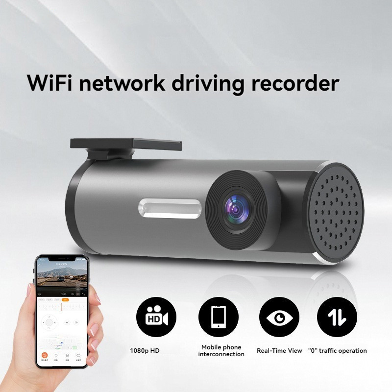 Dash Cam WiFi Dash Camera For Cars Mini Hidden Dashcam Front, Emergency