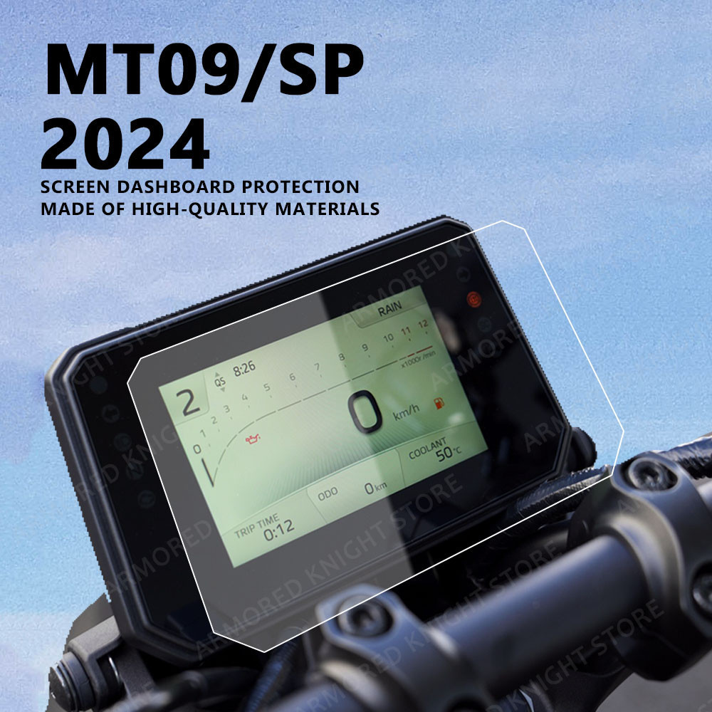 YBRAVO Motorcycle Screen Protector Motorcycle TPU Instrument