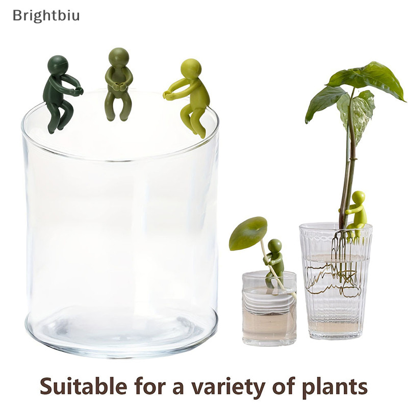 [Brightbiu] 3Pcs Cute Plant Support Plant Propagation Buddy For A Plant