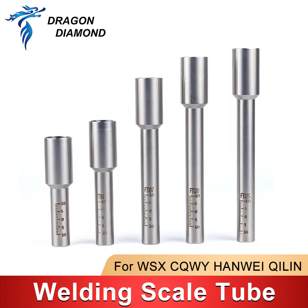 Laser Welding Nozzle Connector Pipe Fixed Scale Tube For WSX CQWY HW ...