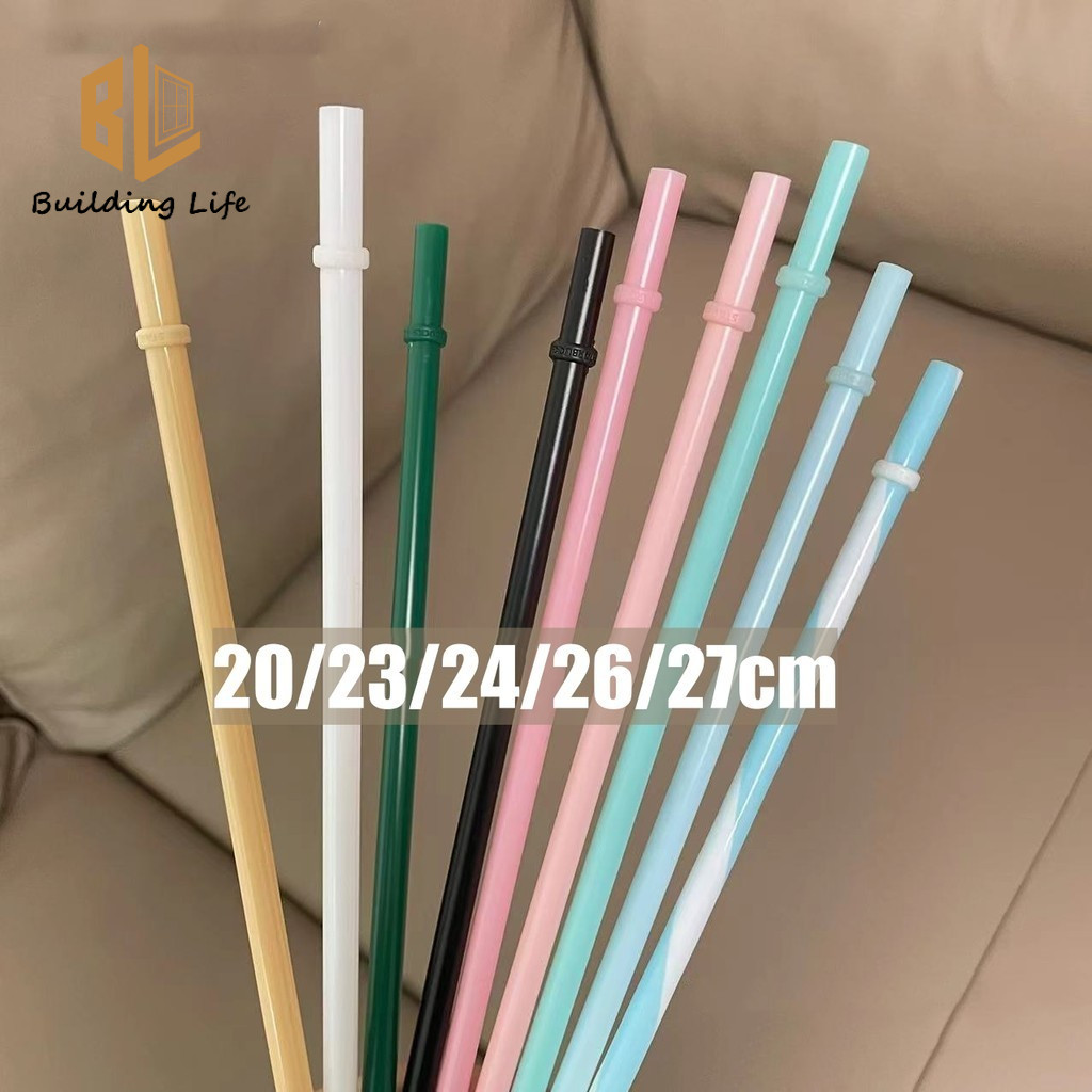 7mm Caliber Straw Suitable for Starbucks Cup Straw Solid Plastic Straw ...