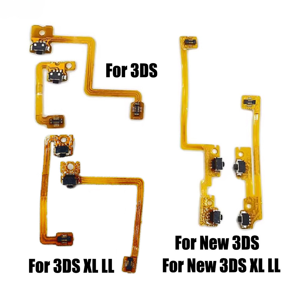 1set L R Shoulder Button With Flex Cable For Nintendo 3DS 3DSXL LL New ...