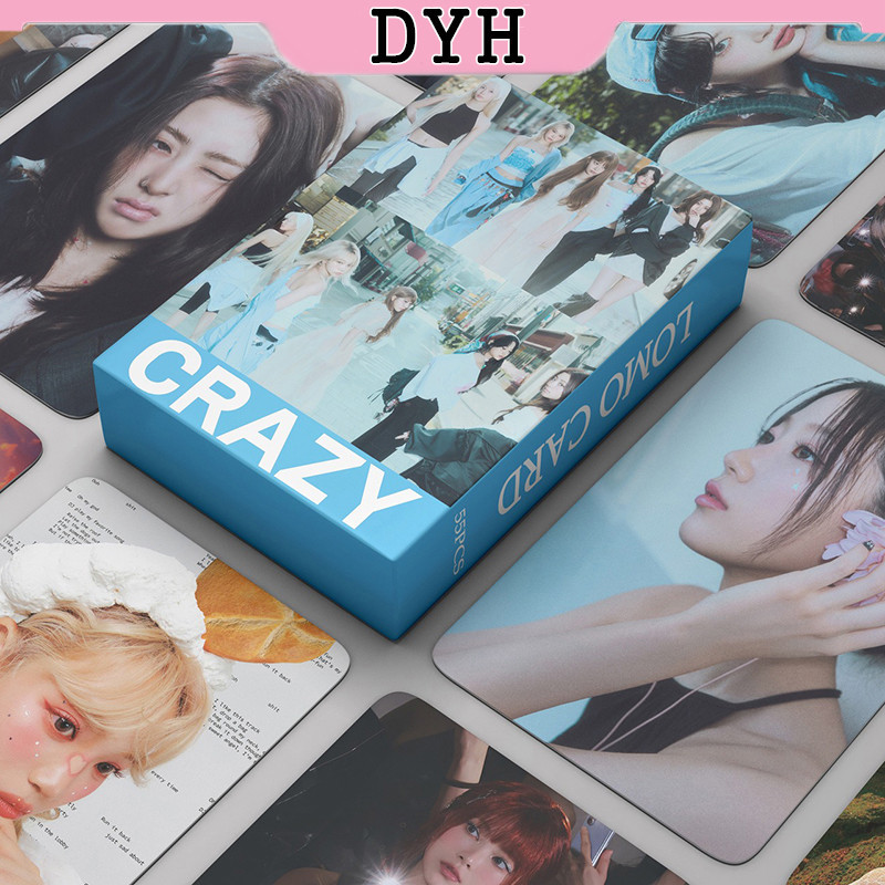Lesserafim Hot LE SSERAFIM Photocard Set - 55PCS CRAZY Album