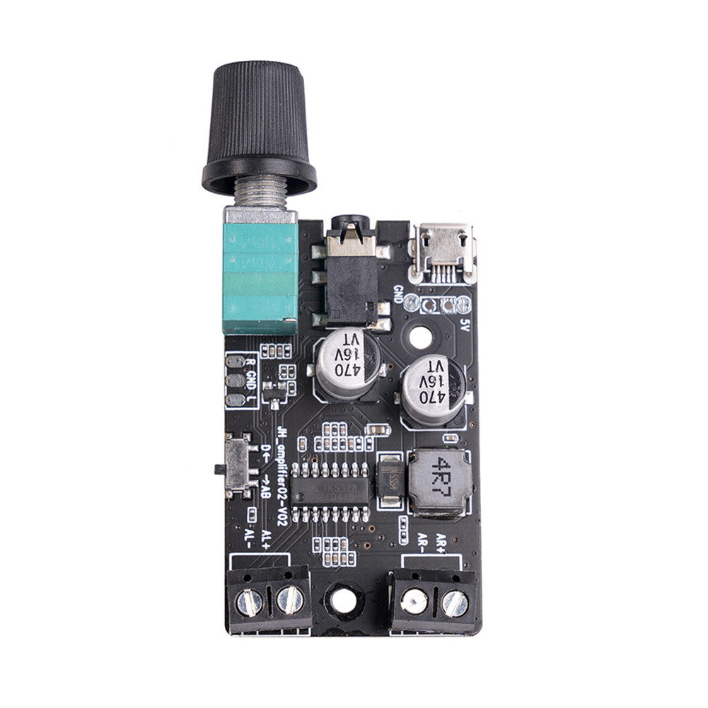 Amplifier Module 5W+5W Dual Channel Power Amp Board for Speaker Sound