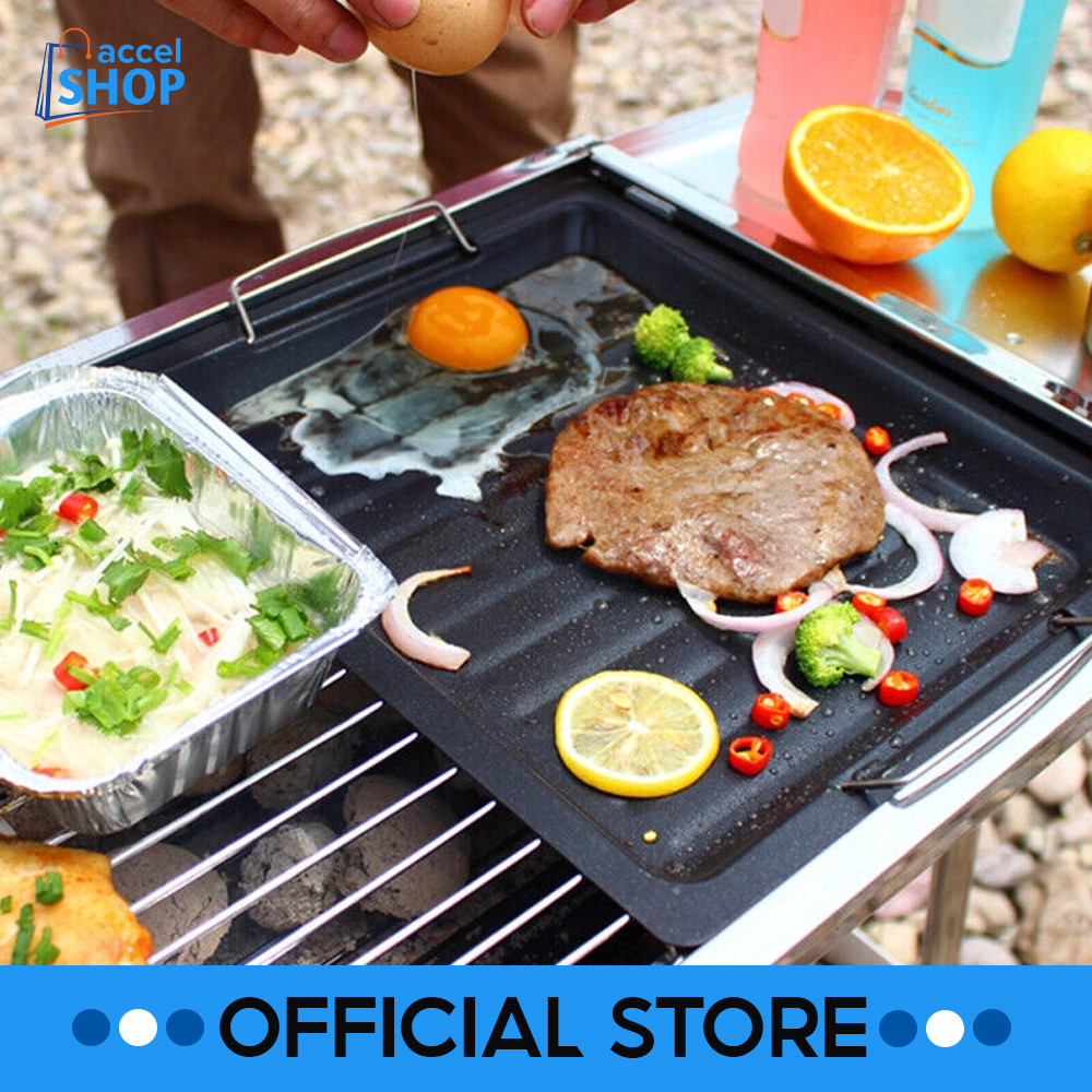 Accel Korean BBQ Stove Top Grill 32 By 5 Cm Shopee Philippines