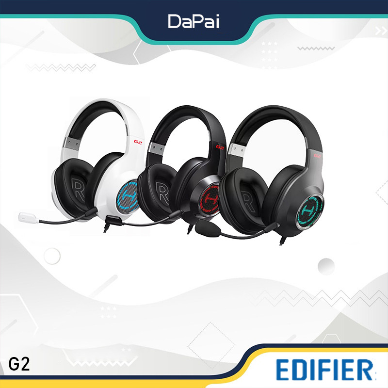 Edifier G2 Head mounted Wired Earphones for Gaming and Esports, Desktop ...