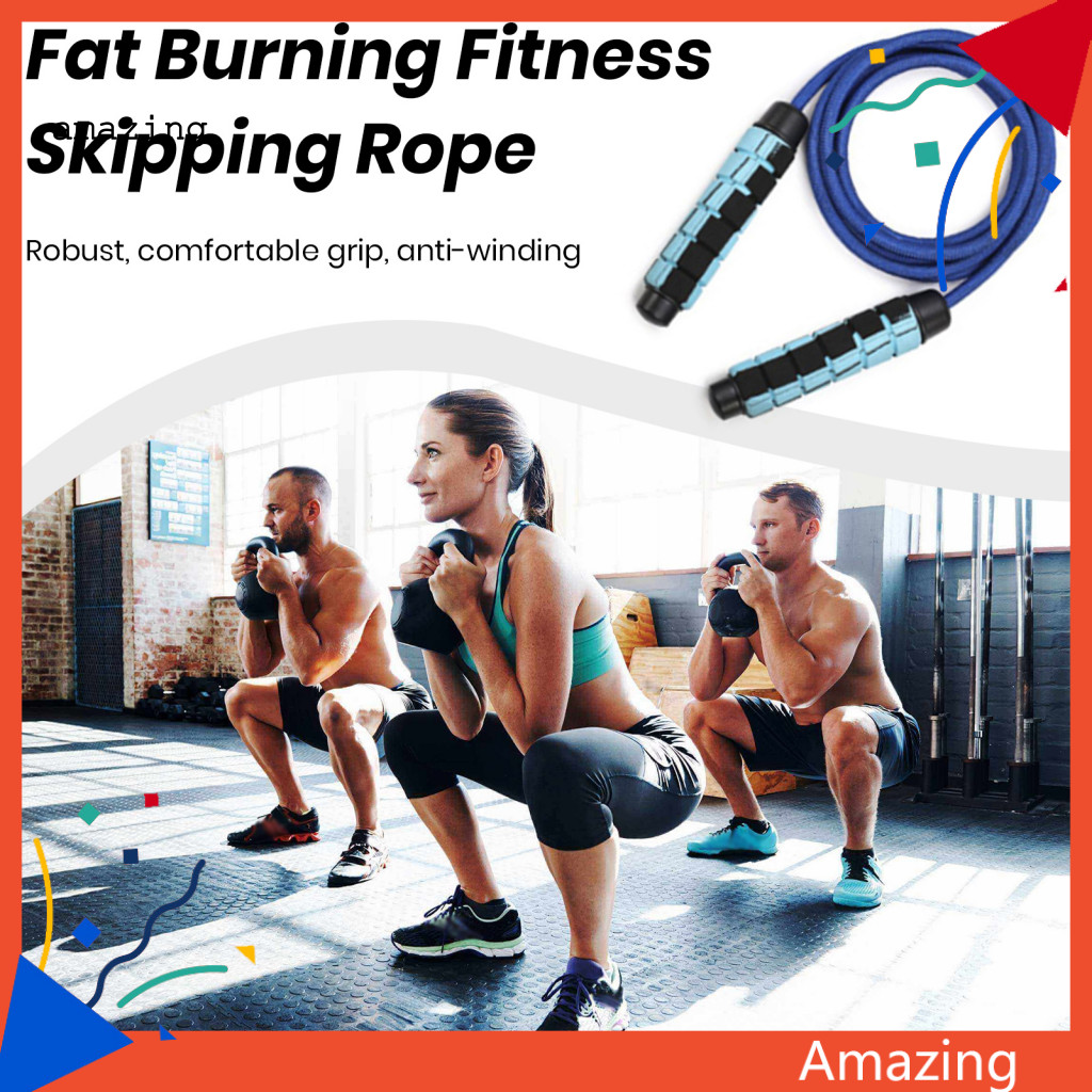 [AM] Adjustable Jump Rope Sporting Goods Jump Rope with Load Bearing ...