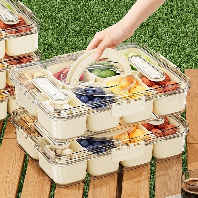 Steamboat Food Organiser Multi-Functional Food Preservation Compartment ...