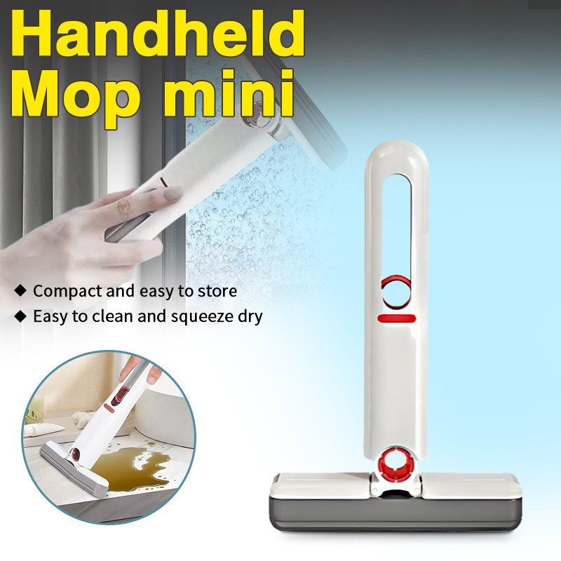 Mini Mop Portable Wiper Handheld Desk Bathroom Car Glass Sponge ...