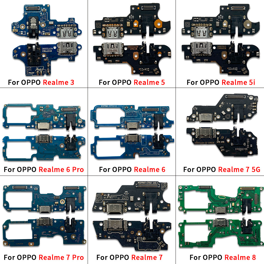 Usb Charging Board For Oppo Realme 3 5 5I 6 7 8 8i 9 Pro 9i 10 Pro 4G ...