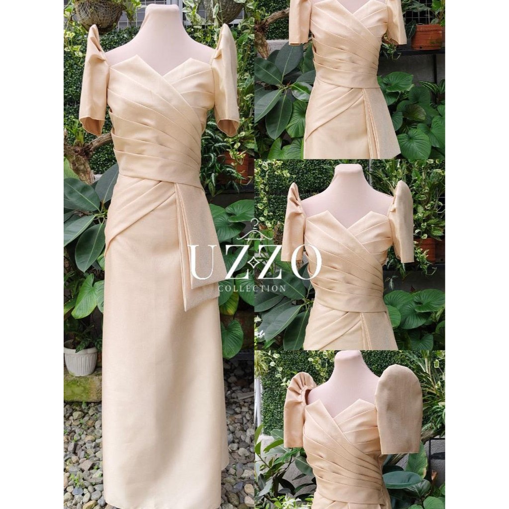 Filipiniana Gazar Dress