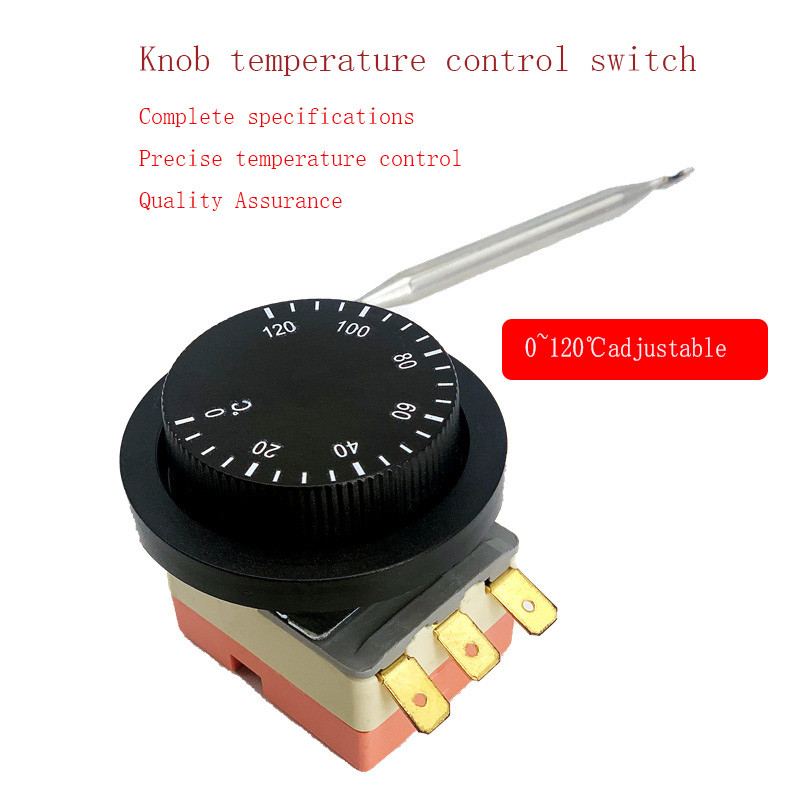 Mechanical switch 0120 degrees Liquid expansion knob temperature