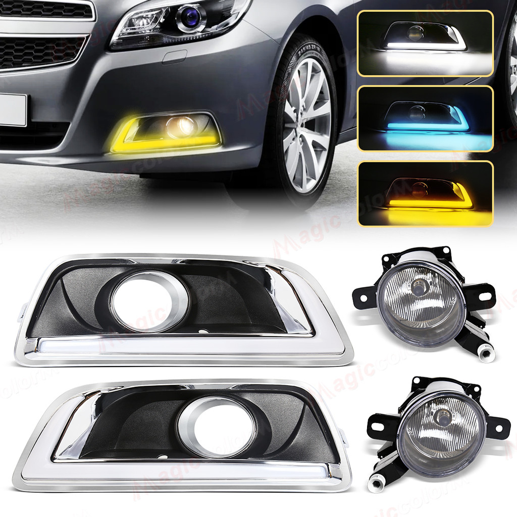 For Chevy Chevrolet Malibu 2011 2012 2013 2014 2015 DRL Led Daytime
