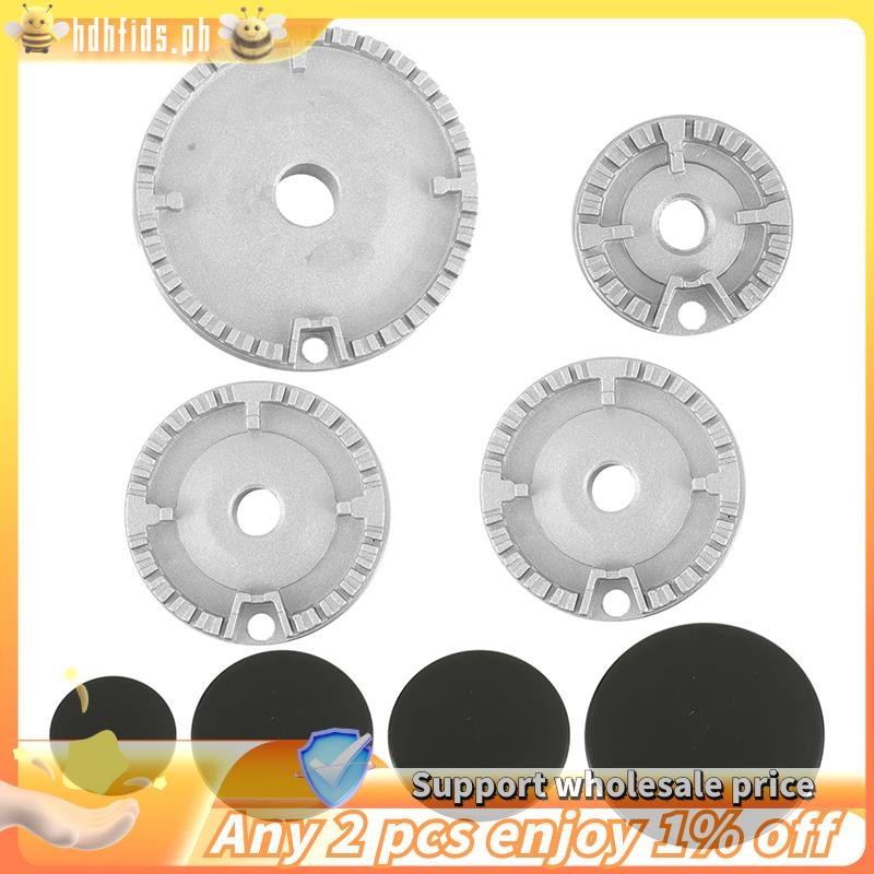 [In stock]8 PCS Cooker Hat Set Oven Gas Hob Burner Crown Flame Cap