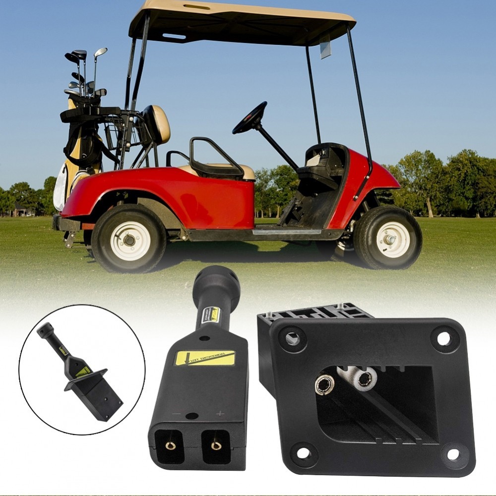 Charger Receptacle Electric Parts TXT/96+DCS/PDS Connector EZGO Golf ...