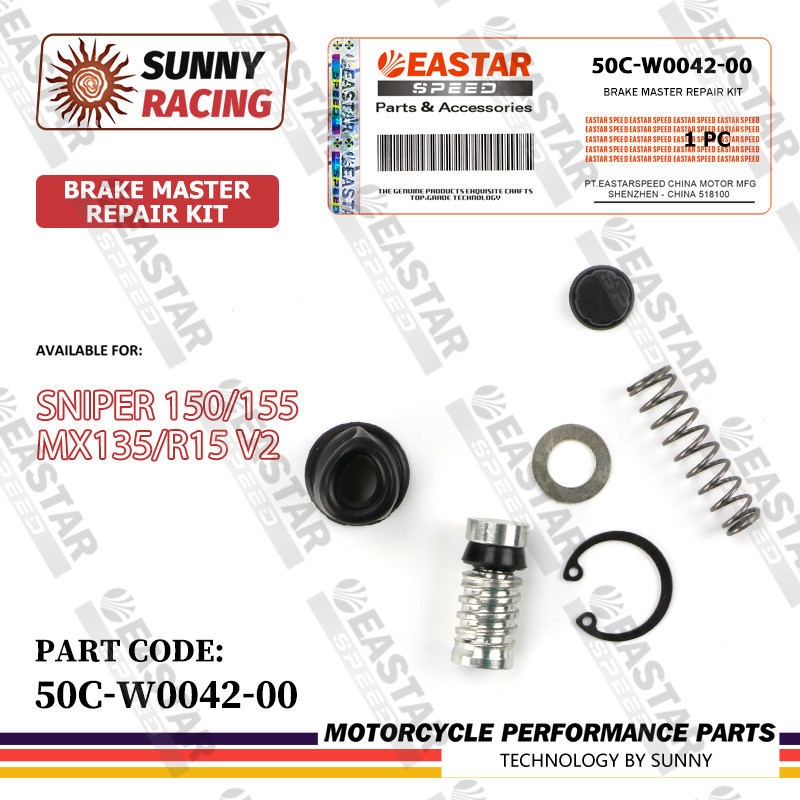 Brake Master Repair Kit Rear Sniper 150/155/MX135/R15 V2 | Shopee ...