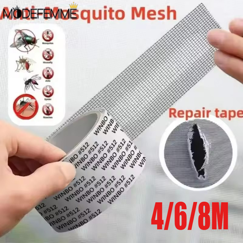 Heavy-Duty Mosquito Net Repair Kit - 5cm Wide PU Patch, Breathable ...
