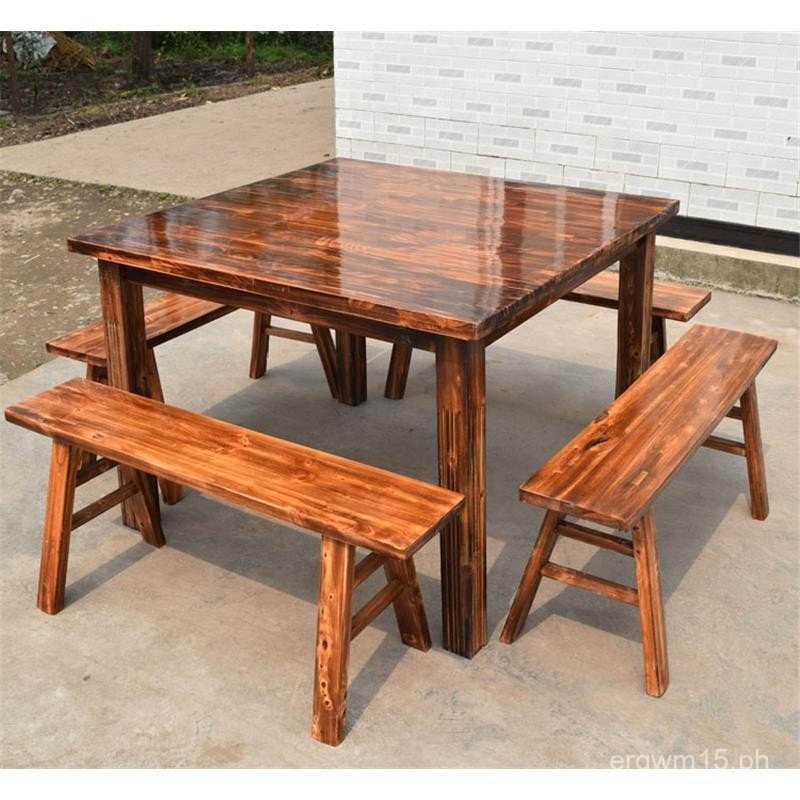Solid Wood Square Table Eight Immortals Table Dining Table Square Table ...