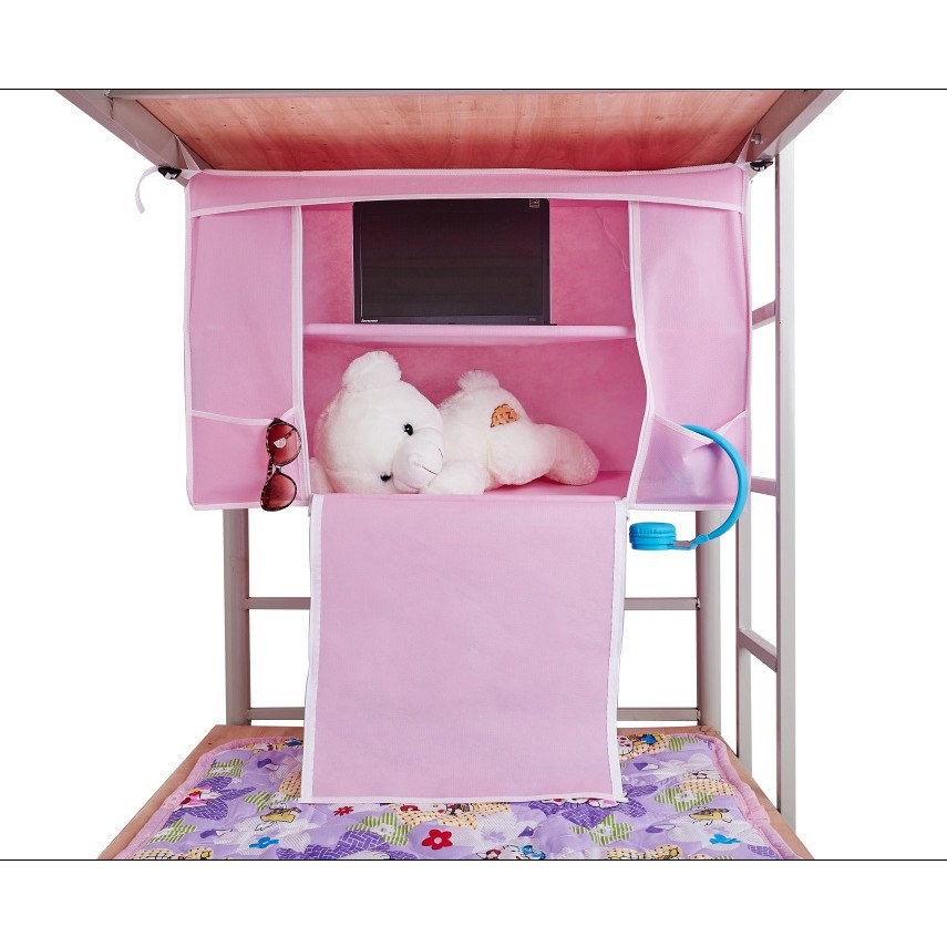 Dormitory Bed Storage Rack Bed Wardrobe Hanging Lower Bunk Hanging ...