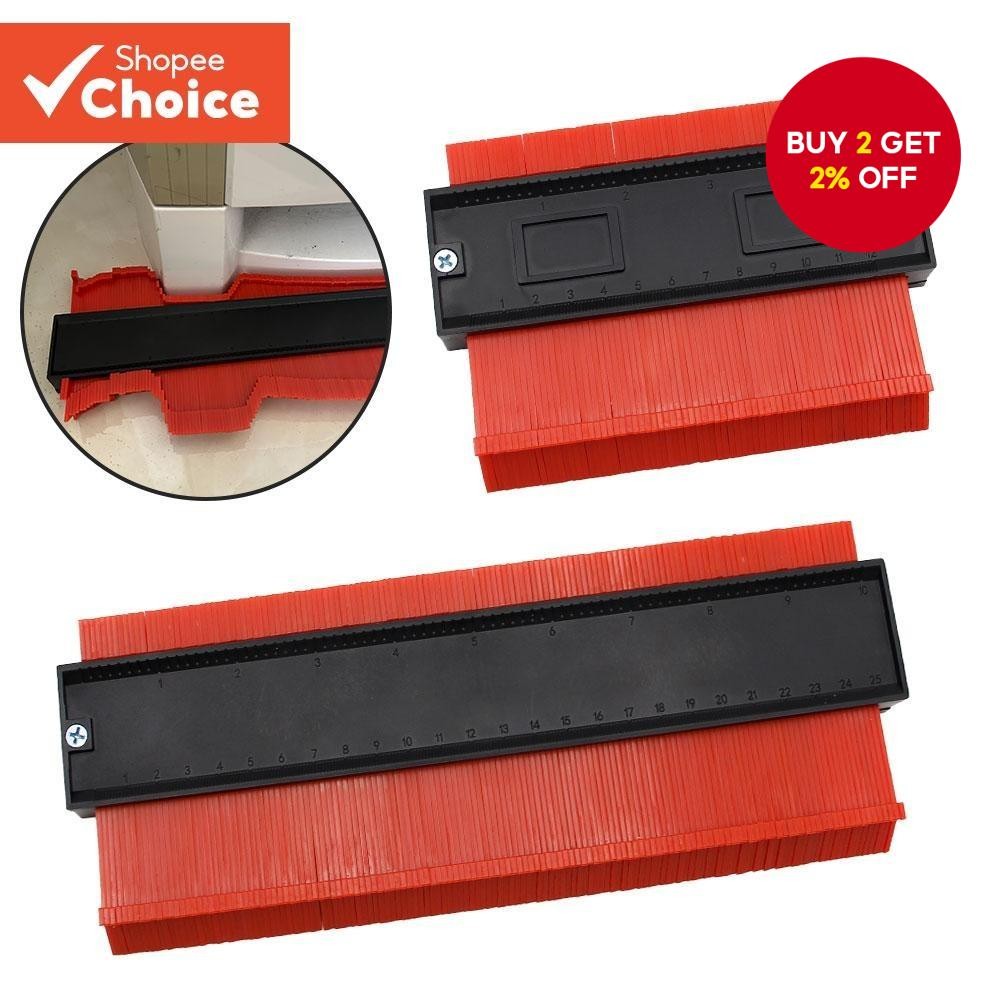 1PC 5In/10In Curved ruler profiler Ultra-Precise Shape Duplicator ...