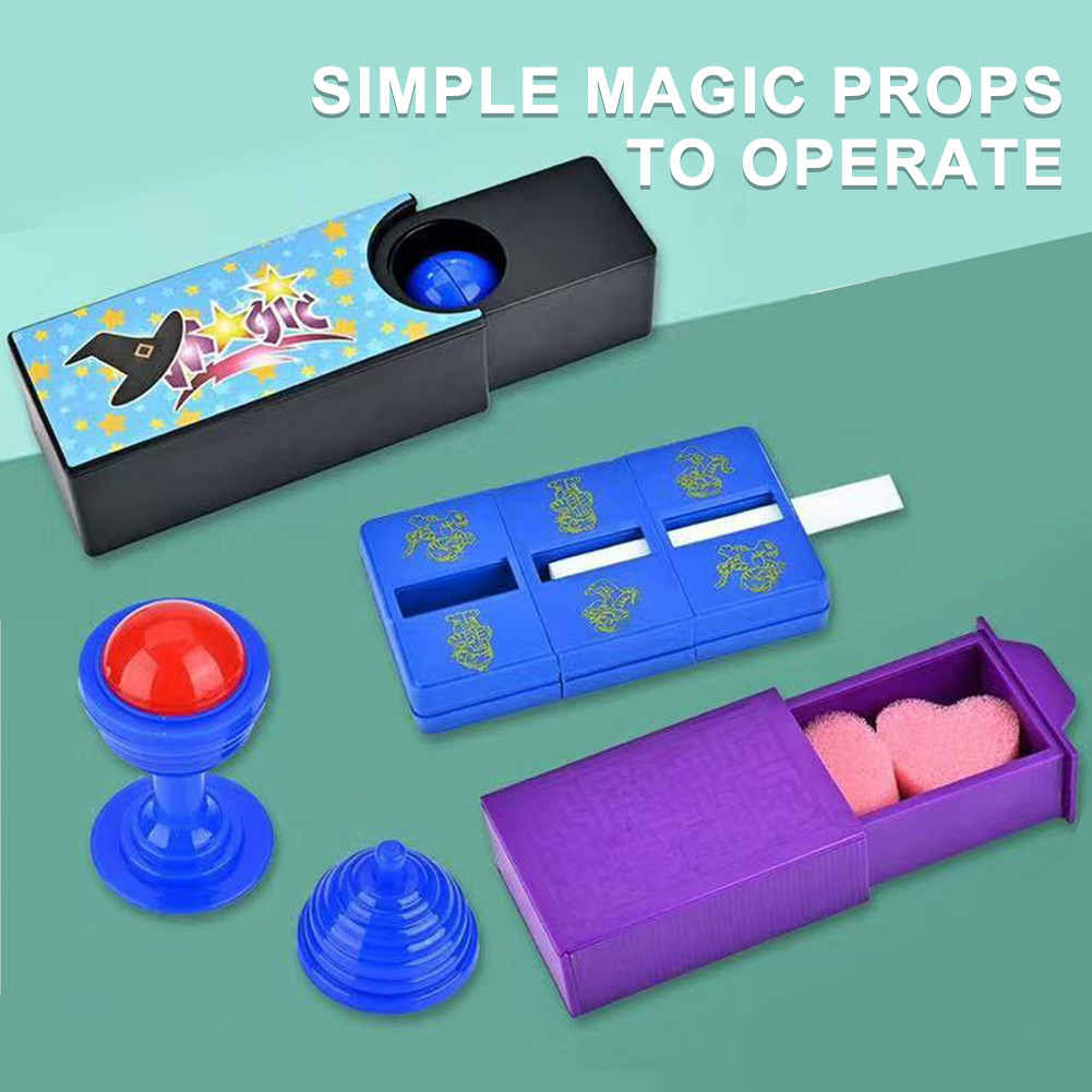 Magic Disappearing Box Trick Kids Educational Interactive Toy Magic ...