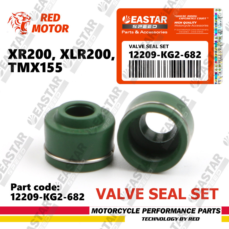 TIGER TMX155/XR200 Engine Valve Stem Seal Set (2 pcs) [12208-413-003