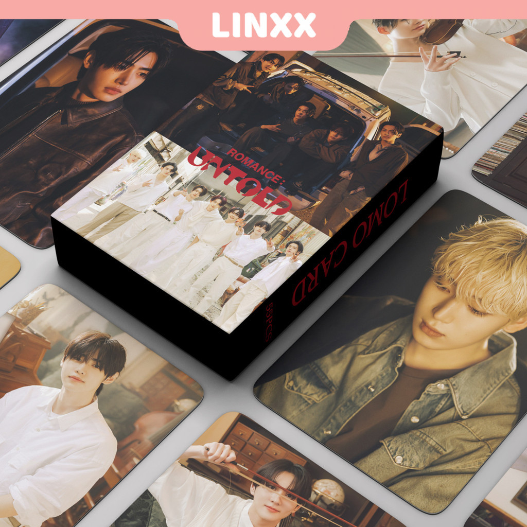 LINXX 55 Pcs EN ROMANCE:UNTOLD Album Lomo Card Kpop Photocards ...