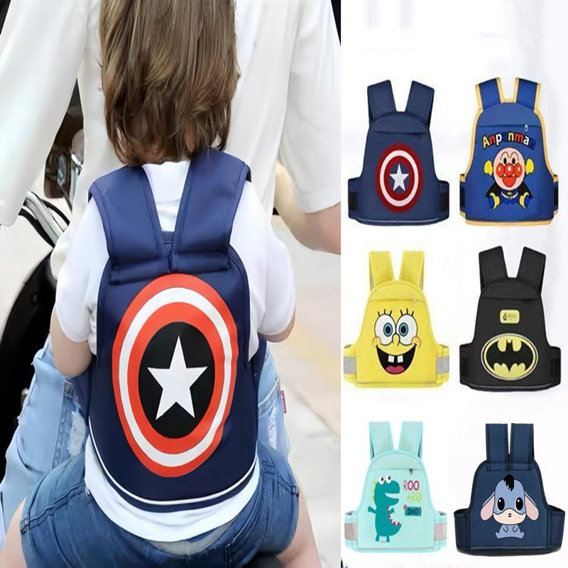 Riding Mount Electric Motorcycle Child Seat Belt Battery Car Baby