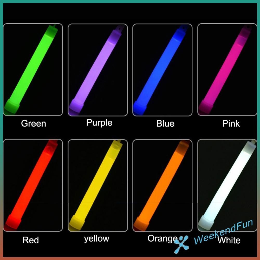 WE★ 1020PCS Military Glow Light Sticks Colorful Light Stick Waterproof