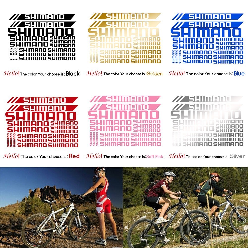 【HOT】SHIMANO Fits Specialized Vinyl Decal Stickers Bike Frame Cycle ...