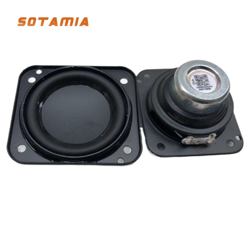 SOTAMIA 2Pcs 1.75 Inch Mini Speaker 4 Ohm 10W HIFI Full Range Speaker