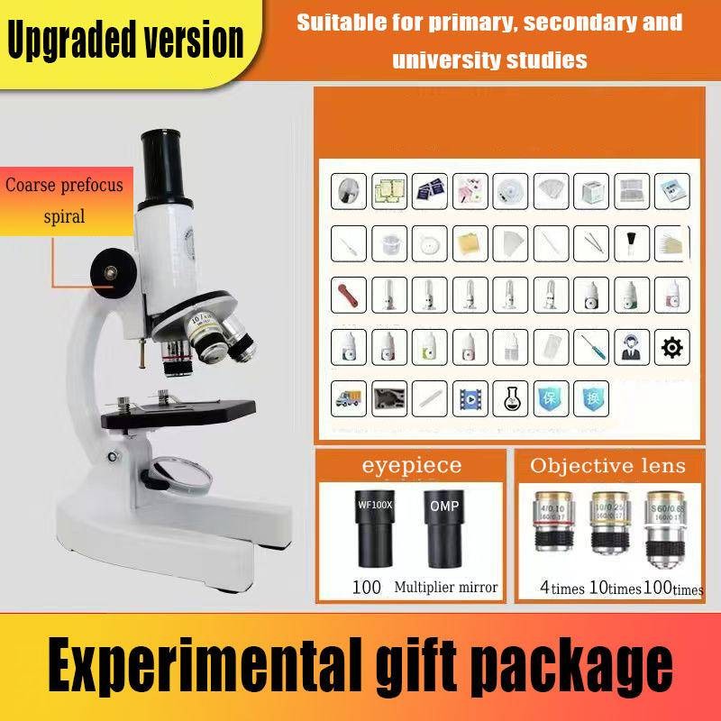 Biological Microscope LED Light Microscope For Laboratory Shopee
