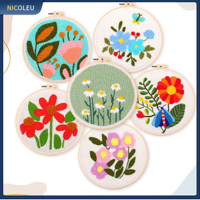 tik Punch Needle Embroidery Starter Kits, Punch Needle Kit For Craft